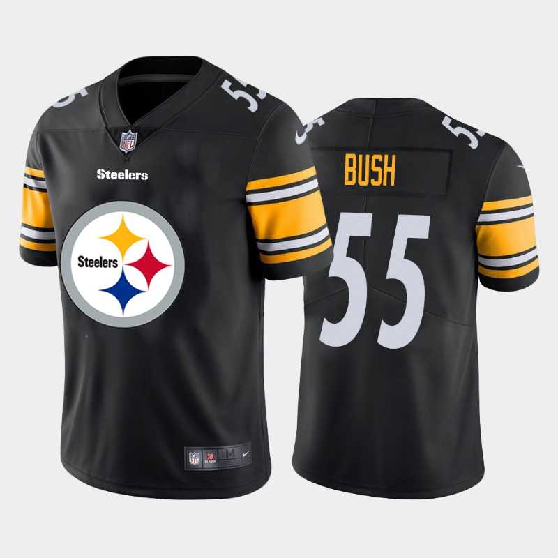 Nike Steelers 55 Devin Bush Black Team Big Logo Vapor Untouchable Limited Jersey Dzhi,We sell and wholesale Nike Steelers 55 Devin Bush Black Team Big Logo Vapor Untouchable Limited Jersey Dzhi on line form chian!